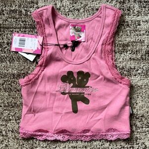 Heaven Marc Jacobs X Blumarine Crop Top